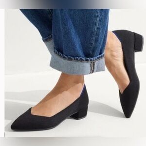 Rothy's Black Women's The High Point Heel 9